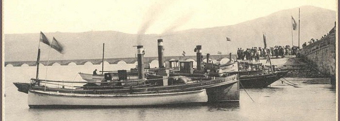 Barcos pesqueros de vapor de San Vicente de la Barquera